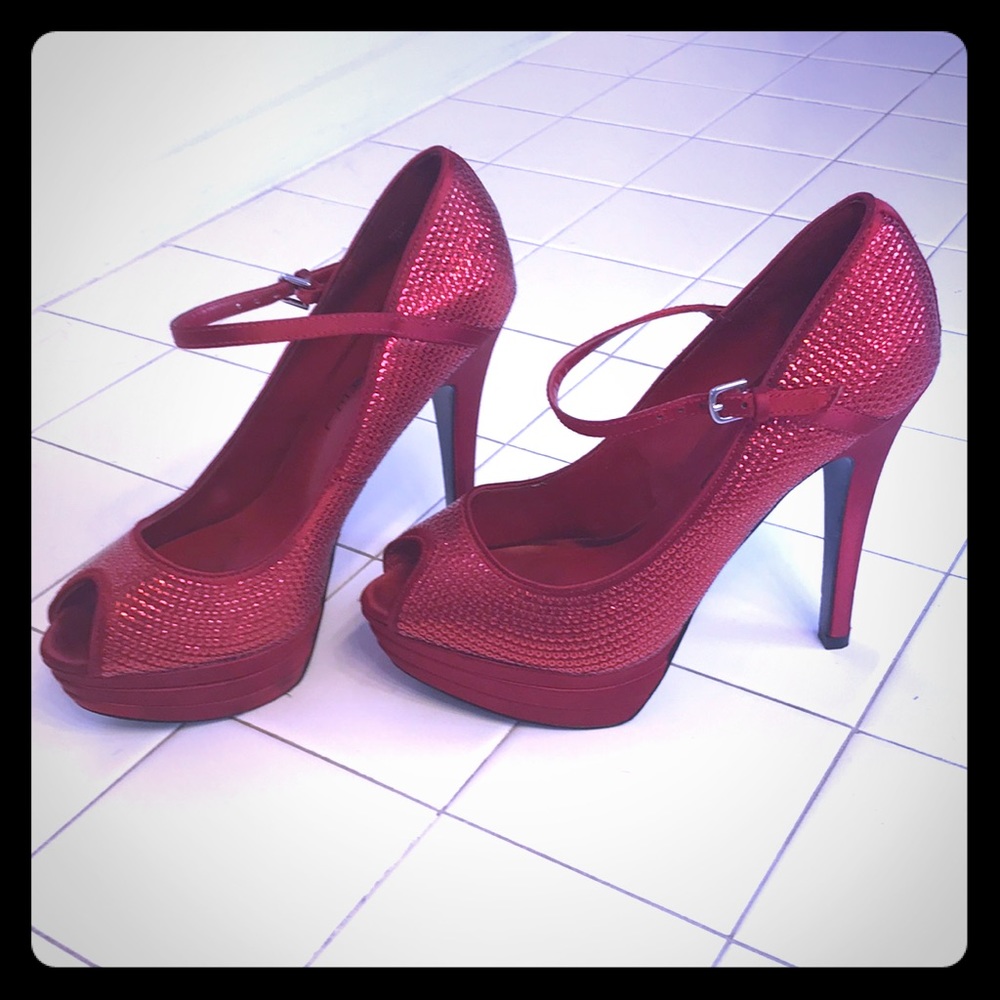Peep Toe “Dorothy” Heels 6 inch